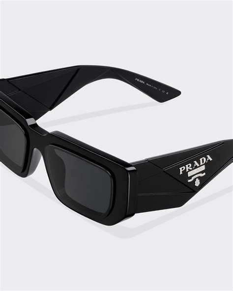 prada spr 54 h|Slate Gray Lenses Sunglasses With Prada Logo .